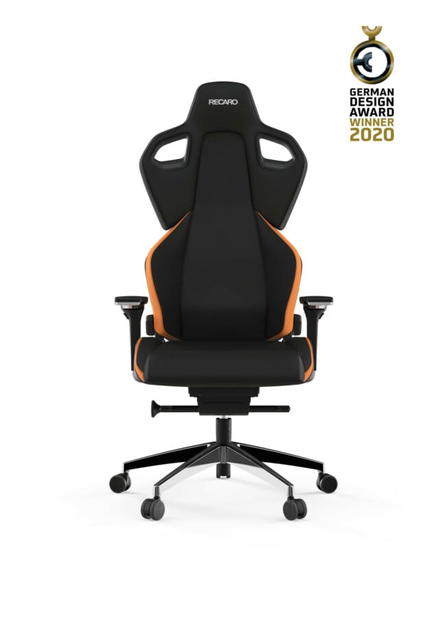 recaro-exo-fx-sunset-orange-vorderansicht-award