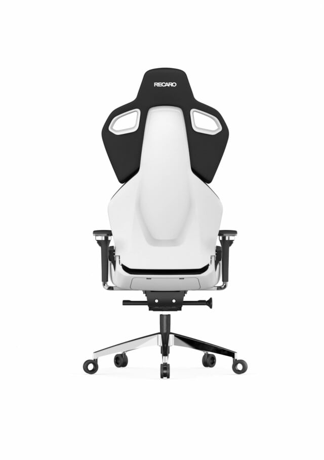 recaro-exo-platinum-black-white-neue-rollen-rueckenansicht