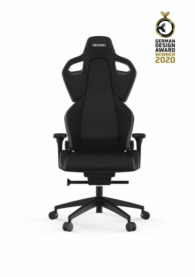 recaro-exo-pure-black-vorderansicht-award