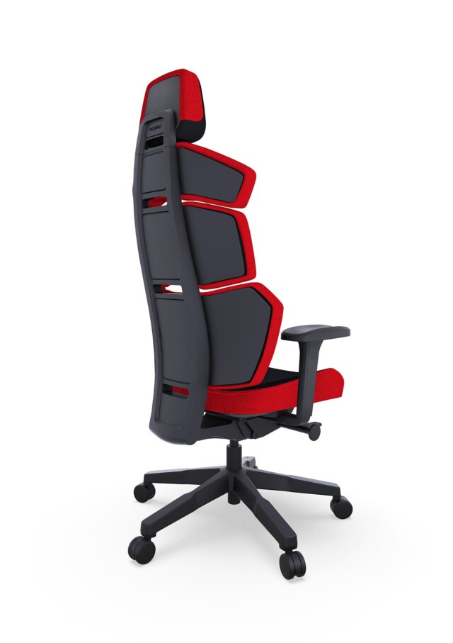 RECARO Nxt Shadow Red Half Back