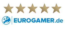 Eurogamer seal - 5 stars